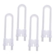 thumbnail image 4 of GETAJGHSD Lot de 4 Loquets d'Armoire Réglables Sans Outils Requis pour Tiroirs et Portes de Protection pour Bébé 11.8x2.05x0.39 Po, 4 of 8