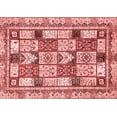 thumbnail image 1 of Ahgly Company Indoor Rectangle Abstract Red Modern Area Rugs, 4' x 6', 1 of 4
