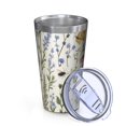 thumbnail image 2 of 16oz Tumblers Pioneer Flower and Butterfly Stainless Steel Vacuum Insulated Double Wall Travel Tumbler Cups Mug with Lid and Straw,Cleaning Brush for Coffee,Tea, 2 of 4