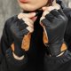 thumbnail image 5 of Guantes De Ciclismo De Medio Dedo Absorción De Golpes Guantes De Ciclismo Transpirables Antideslizantes qarigey OD014616-01, 5 of 6