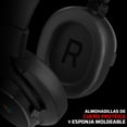 thumbnail image 3 of Audifonos Diadema Gamer BALAM RUSH AVIATOR EXPERT HA777 Microfono Desmontable 3.5mm + USB RGB PC Consolas Negro BR-941143, 3 of 6
