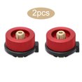 thumbnail image 4 of Greeniant Adaptador de estufa de 2 piezas, conectores convertidores de cilindro, accesorios para exteriores Kits de desorden para acampar Rojo, 4 of 6