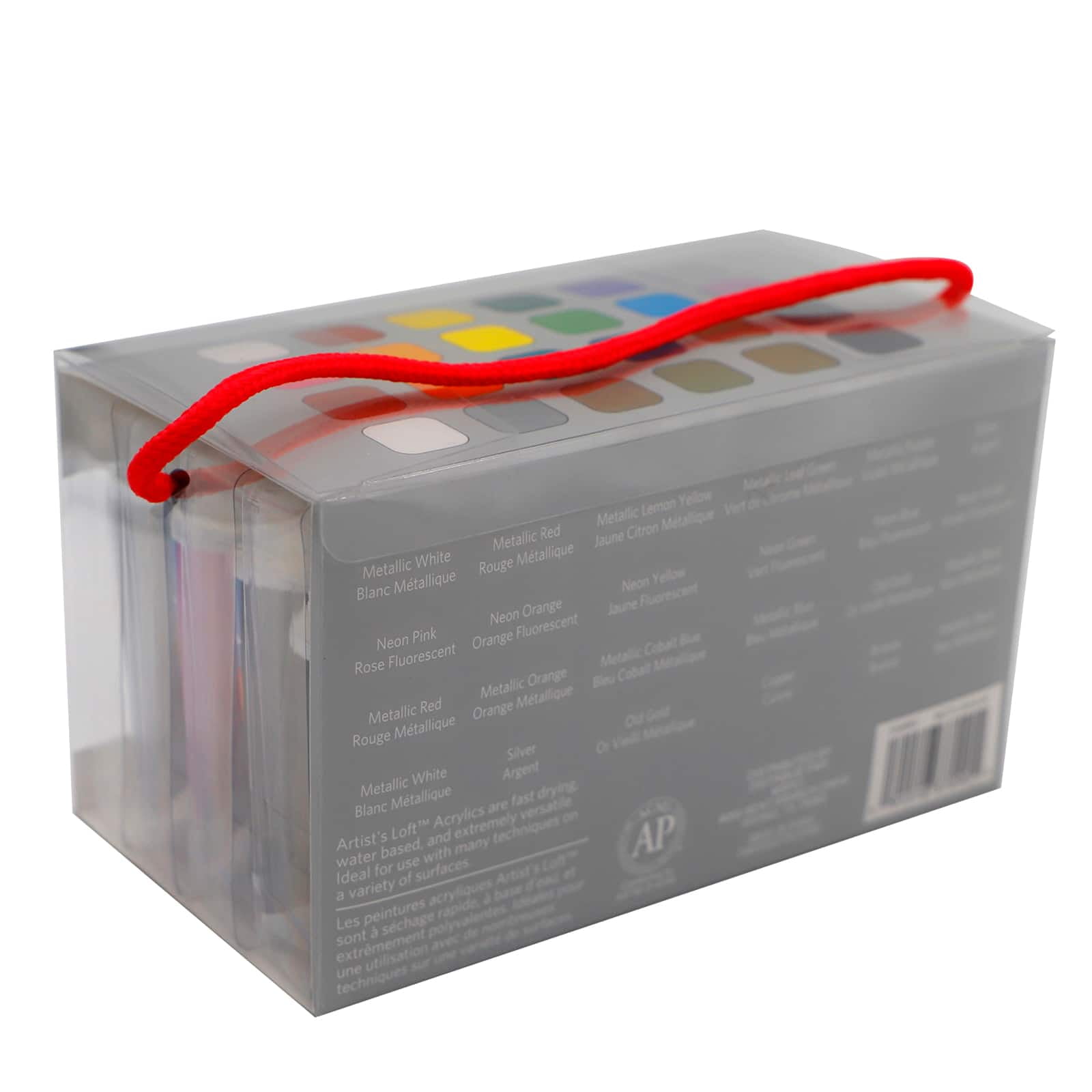 12 Packs: 24 ct. (288 total) Metallic & Neon Acrylic Paint Set by Artist's Loft