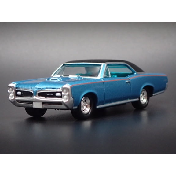 Open Box 1966 66 PONTIAC GTO MUSCLE CAR 1/64 SCALE COLLECTIBLE DIORAMA DIECAST MODEL CAR
