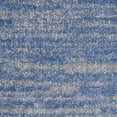 thumbnail image 5 of Noursion Essentials Solid Contemporary Blue/Grey 5' x 7' Area Rug, (5' x 7'), 5 of 11
