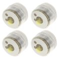 thumbnail image 2 of Shisuyan Strobe Light Tail Light White 4Pcs 0.6X0.5In, 2 of 8