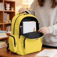 thumbnail image 6 of Whosucclay Yellow Road Roller Kids Backpack with Multi-Pockets Lightweight Adjustable Straps School Bag, Waterproof Large Capacity 17 Inch Daypack for Daily Use, 6 of 8