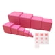 thumbnail image 2 of Pink Juguete educativo de aprendizaje Habilidad Enseñanza temprana Juego de mesa de madera Cubos apilables Profesiona, 2 of 9