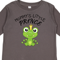 thumbnail image 4 of Inktastic Mommy's Little Prince- cute frog Boys Long Sleeve Toddler T-Shirt, 4 of 5