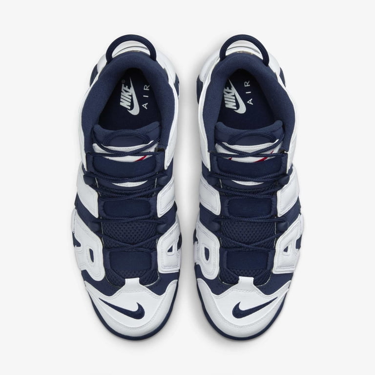 Nike Air More Uptempo '96 Men's Shoes Color: White/Metallic Gold