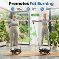 thumbnail image 6 of Generic 10.47 in x 19.29 in Stepper with Resistance Bands and LCD Display, Black Step Platforms, 6 of 7