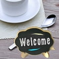 thumbnail image 4 of 20PCS Small Blackboard Decoration Home Decoration Wedding Party Desktop Display Message Board (10x7.5 Double Layer Cloud), 4 of 4