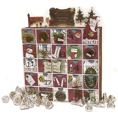 Karen Foster 3D Countdown Calendar, White