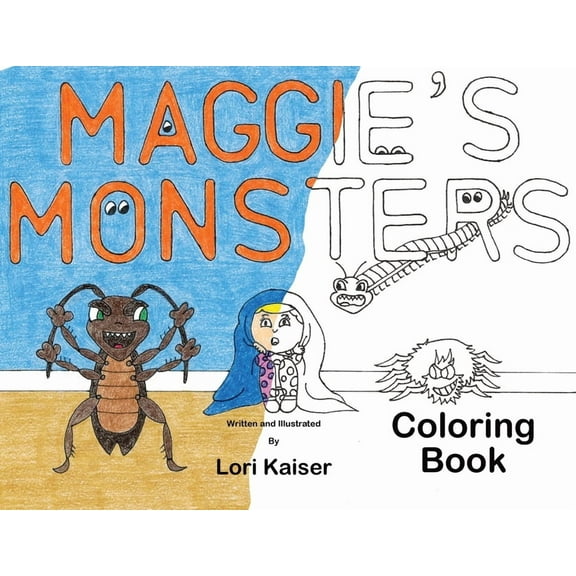 Maggie's Monsters Coloring Book, (Paperback)