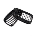 thumbnail image 2 of 1Pair Gloss Black Front Kidney Grilles Grill For BMW E46 3 Series 4 Doors Saloon, 2 of 8