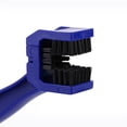 thumbnail image 4 of Chain Cleaning Brush Bike Chain Cleaner Motorcycle Chain Brush Double - Sided Cleaning Tool for Chain Sprockets Derailleurs Crank Pedals with U Shape Brush Blue, 4 of 7