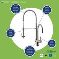 thumbnail image 6 of Vigo All-in-One 36" Matte Stone Farmhouse Kitchen Sink and Dresden Stainless-Steel Faucet Set, 6 of 6