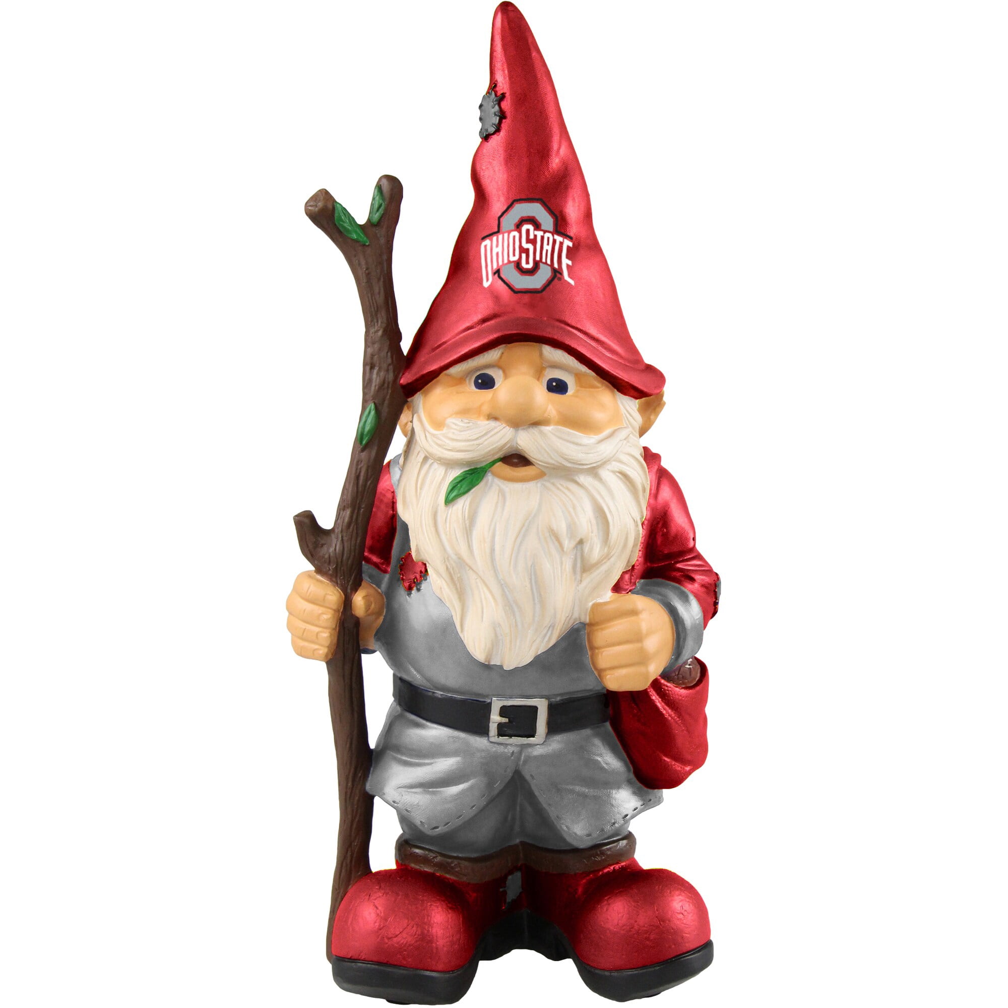 Ohio State Buckeyes Holding Stick Gnome 