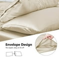 Silk Satin Pillowcase for Hair and Skin (Dark Gray, 20x40 inches) Slip