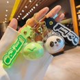 thumbnail image 2 of Cartoon Animal Acrylic Keychain Cute Car Keychain Couple Bag Pendant Small Gift, 2 of 4