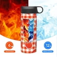 thumbnail image 6 of Pofeuu Tomatoes And Chili Print 18oz Sports Insulated Kettle, Sports Bottle Water Bottles For Men Women For Gym Hiking Camping Running Mountain Bike Outdoor Sports, 6 of 8