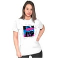 thumbnail image 4 of Vaporwave Aesthetic NASA Astronaut Women's Plus Size Shirt Brisco Brands 2X, 4 of 5