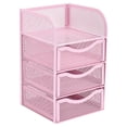 thumbnail image 1 of Office Desktop Organizer Stationery 3 niveles versátiles con espacio de ahorro de espacio de cajones Caja de almacenamiento de escritorio para, 1 of 8