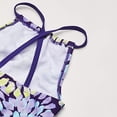 thumbnail image 5 of SYPNOS Girls Tie Dye Two Pieces Tankini Swimsuit 7-13Y Child Drawstring High Waist Bikini Swimwear, 5 of 6
