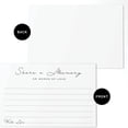 thumbnail image 5 of Oferta por tiempo limitado!Tarjeta de felicitación - Gran espacio para escribir - Escrita a mano - Bendiciones expresas - Tarjeta de recuerdo - Tarjeta minimalista de buenos deseos - Suministro para, 5 of 5