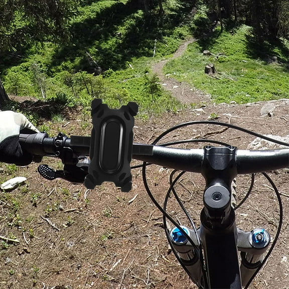 Raindrops 2Pcs Bike Phone Mount Holder for Smartphones with Abs and Aluminum Alloy for Cyclists