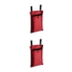 thumbnail image 3 of Bolsa colgante delantera Eigraketly para scooter organizador de almacenamiento motocicleta accesorio Negro Rojo 2piezas, 3 of 6