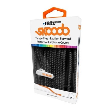 UPC: 0681181626212 | Skooob SKB-BLK Tangle Free Earbud Covers Solid Color  Black