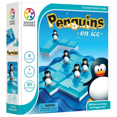 Smart Games® Penguins on Ice™ Puzzle Game (Best Action Puzzle Games)