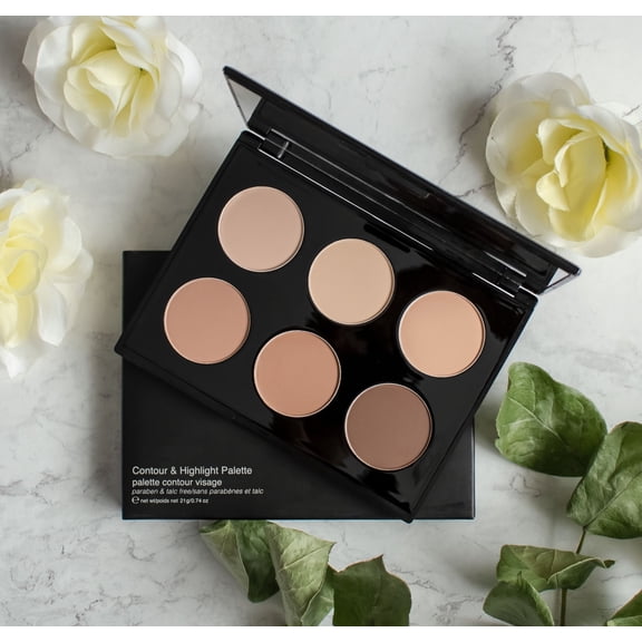 Nu Aura Natural Glow Contour and Highlight Face Palette