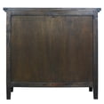 thumbnail image 4 of Sunset Trading Cottage Carved 39" Solid Wood Cabinet in Distressed Brown, 4 of 7