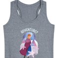 thumbnail image 3 of Frozen - Winter - Adventure? Yes Please! - Women's Racerback Tank Top, 3 of 5