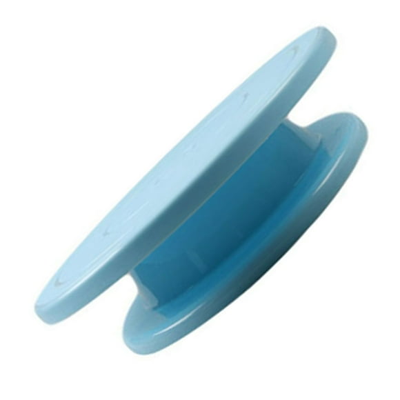 Cake Turntable Cake Decorating Displaying Molding cake turntable stand cake decorating turntable cake rotating Rotating Plastic Turntable Baking Tool, Blue