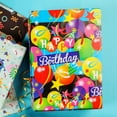 Birthday Wrapping Paper for Kids Cute Gift Wrap for Party, Baby
