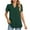 B01-Army Green, variant on Womens Petal Short Sleeve Tops Summer Casual Crew Neck Shirts Solid Pleated Tunics Cotton Basic Tees Blouse Pink M Dollar Sales