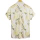 thumbnail image 2 of Mens Manga Corta Botón Abajo Camisas Botones Casuales Color Bloque Impresión con Blusa de Bolsillo Turndown, 100% Algodón Camisa Ligera para el Verano, 2 of 3