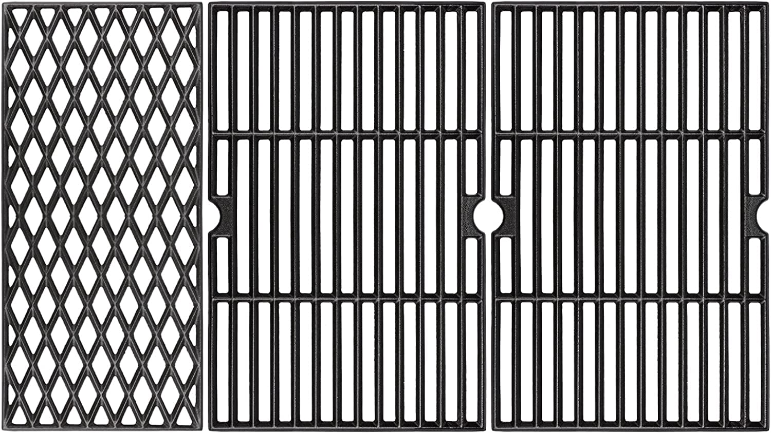 Grisun Cast Iron Cooking Grates for Dyna glo DGH474CRP DGH483CRP DGF493BNP  DGF493PNP-D DGB495SDP DGB495SDP-D DGB493SPB DGB463CNP DGB494SPB 70-01-911  70-02-656 Cooking Grid Replacement Part Kit - Walmart.com