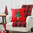 thumbnail image 4 of Fiudx Ofertas flash Artículos en oferta Funda de almohada navideña con alfabeto, funda de almohada navideña, decoración de almohada navideña, almohada para sofá, almohada para cama en casa, 4 of 6