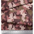 thumbnail image 2 of Soimoi polyester Crepe Fabric Two Tone Camouflage Print Fabric by the Yard 52 Inch Wide, 2 of 3