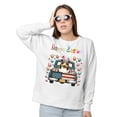 thumbnail image 2 of Happy Easter Shetland Sheepdog American Flag Truck Sweatshirt Unisex Merch Sheltie Dog Lover Gifts - 03001, 2 of 6