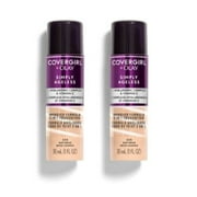 (2 pack) COVERGIRL + OLAY Simply Ageless 3-in-1 Liquid Foundation, 225 Buff Beige