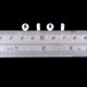 thumbnail image 4 of 200 Pieces White Round Numbers Spacers Beads 7 Mm, 4 of 4