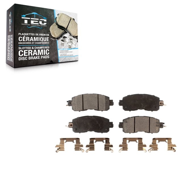 TEC Front Ceramic Disc Brake Pads TEC-1650 for Car Nissan Altima LEAF