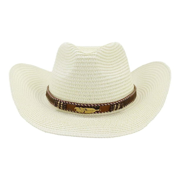Sombreros de mujer occidental Sombreros Vagueros Sombrero de pareja Sombrero lechoso