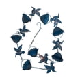 thumbnail image 2 of Cadena de lluvia de 7,87 pies para reemplazo de canaletas, bajantes, decoración de colibríes, techos multifuncionales, vasos decorativos para patio al, 2 of 8