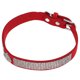 thumbnail image 2 of Collar de perro con diamantes de imitación, corona brillante, joyería de diamantes, collar para mascotas con hebilla de metal para perros y gatos, rojo, 51cm/20in, 2 of 5